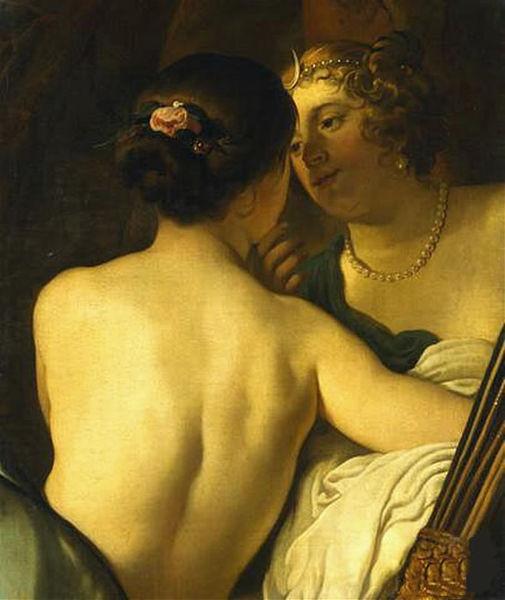 Gerard van Honthorst Jupiter in the Guise of Diana Seducing Callisto Sweden oil painting art